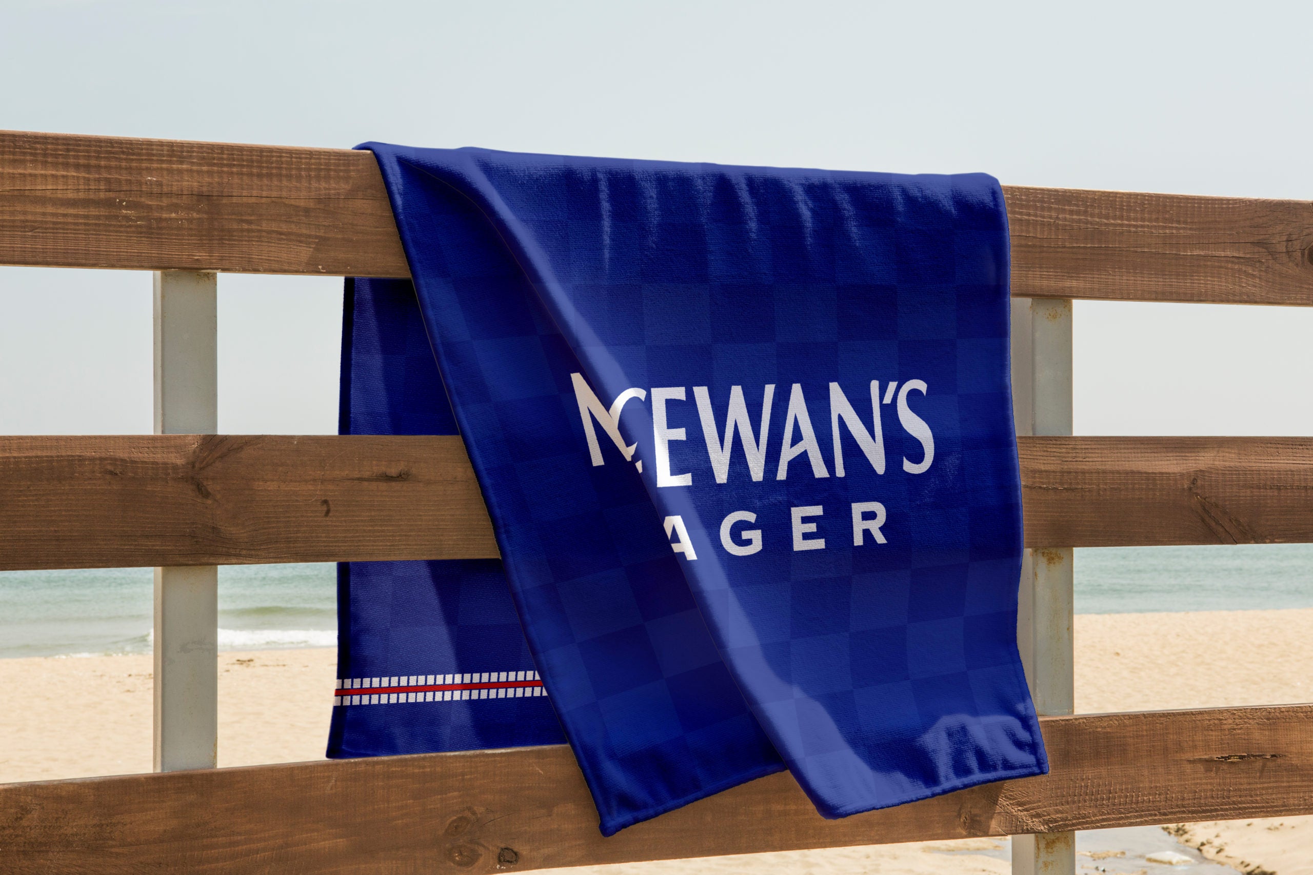 1987/88 Home Beach Towel – Large (160cm x 80cm)